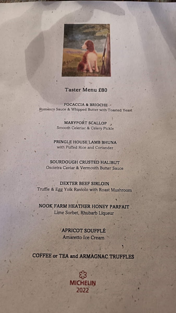 Menu The Dog And Gun Inn-6