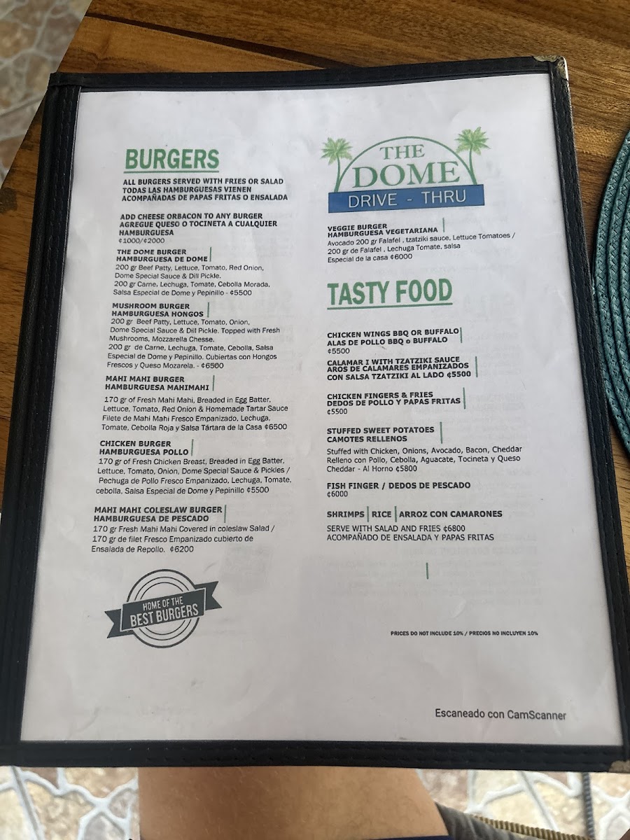 Menu The Dome Restaurant-3