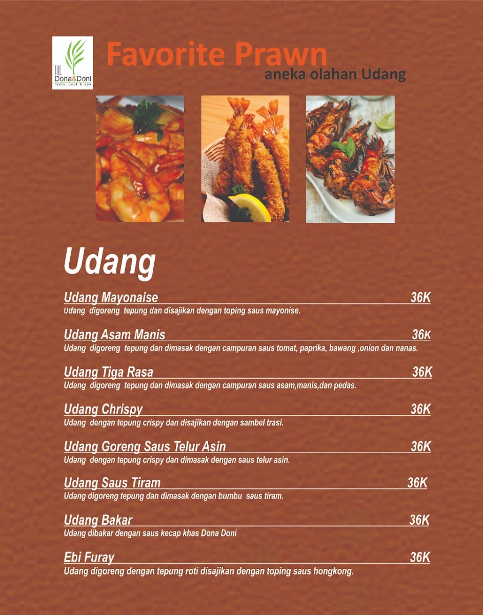 Menu The Dona & Doni-2