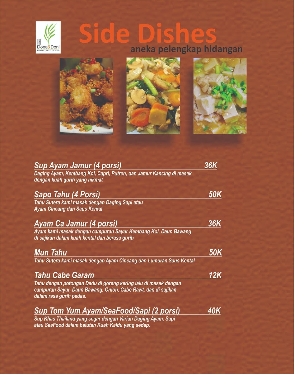 Menu The Dona & Doni-7