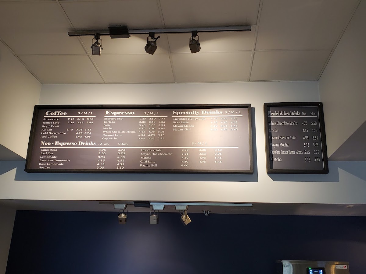 Menu The Drip Lab Espresso & Tea-1