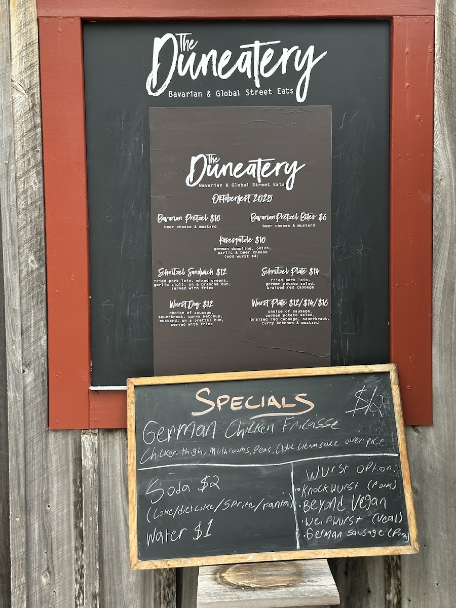 Menu The Duneatery-2