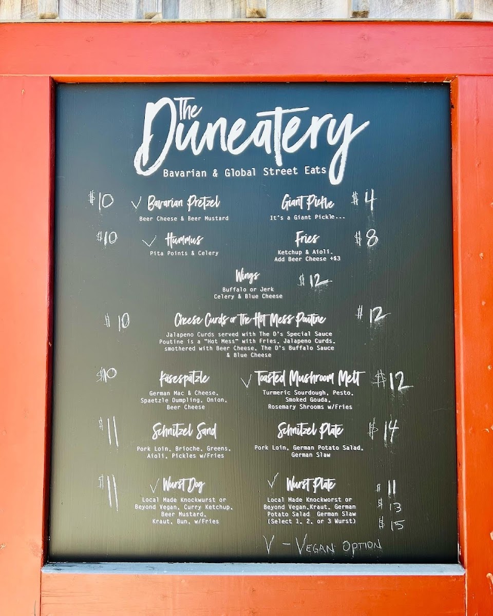 Menu The Duneatery-4