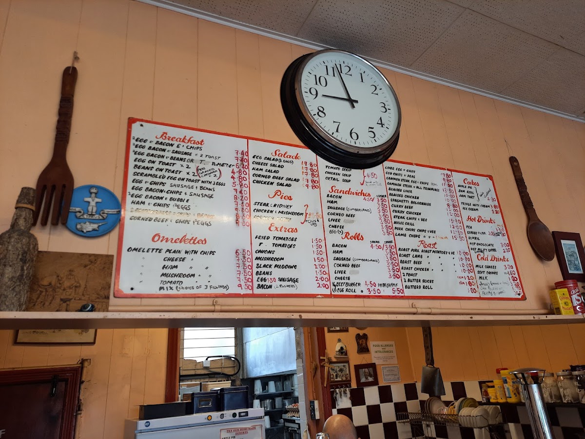 Menu The Electric Cafe-1