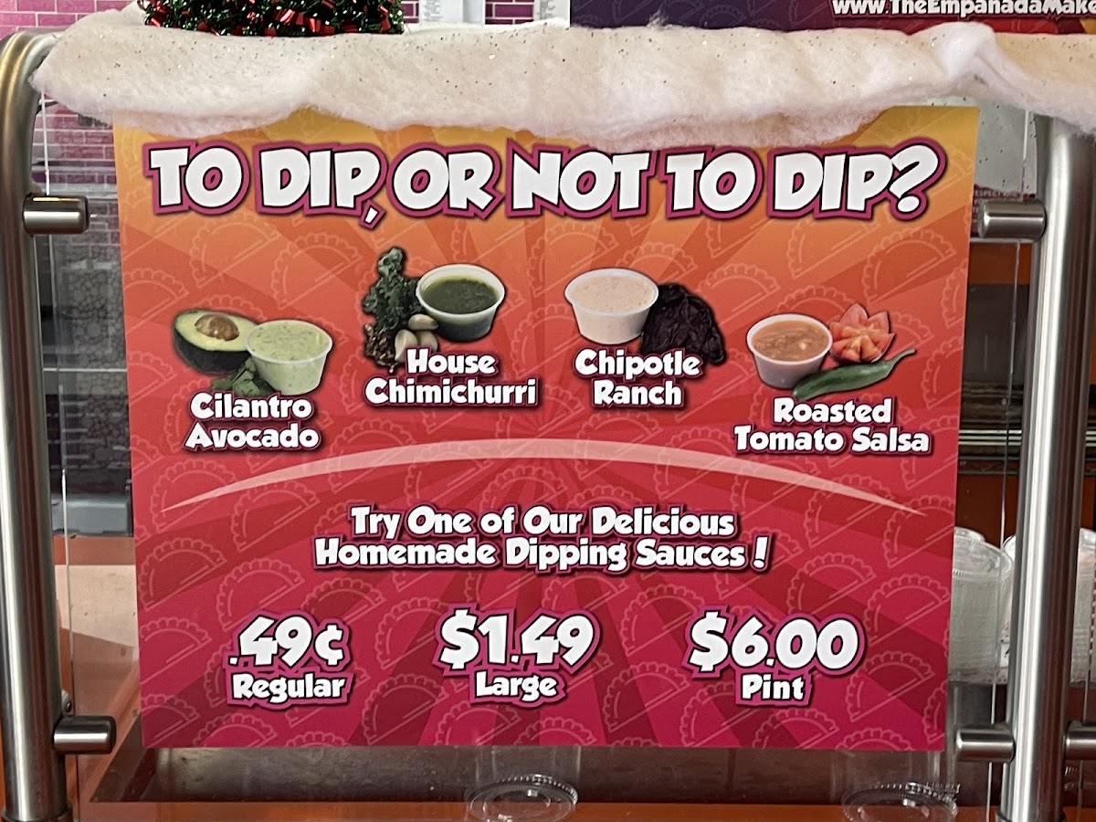 Menu The Empanada Maker Mission Viejo-9