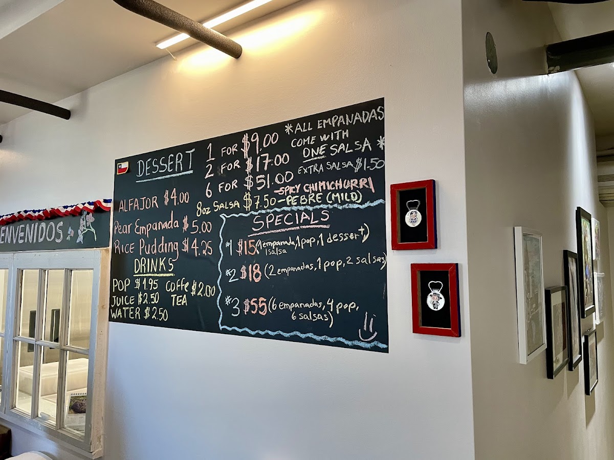 Menu The Empanada Shop-5