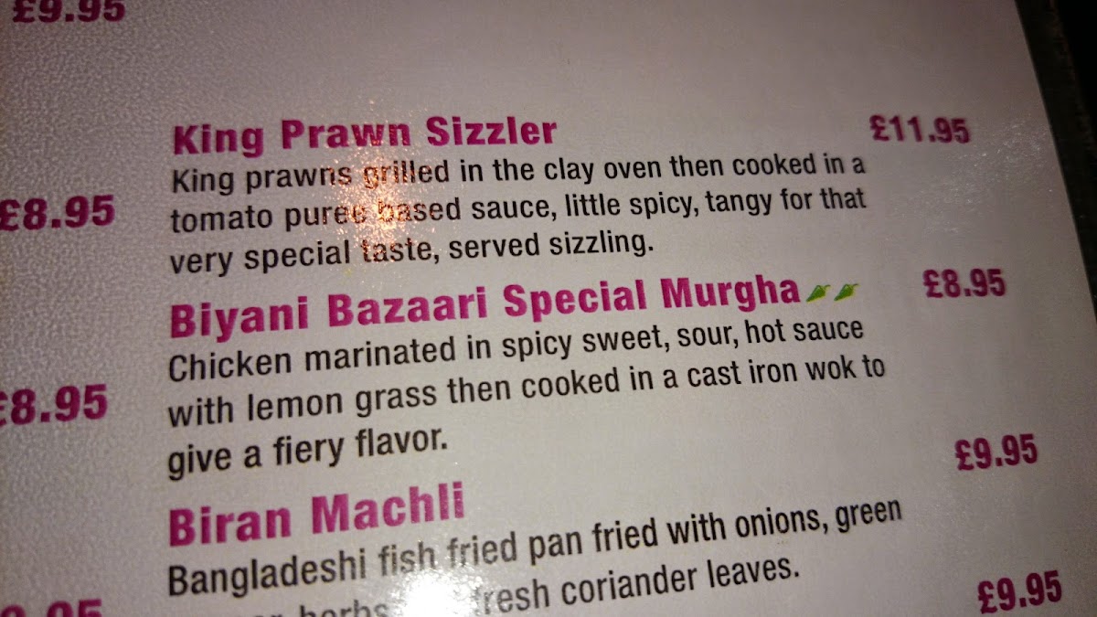 Menu The Empress-1