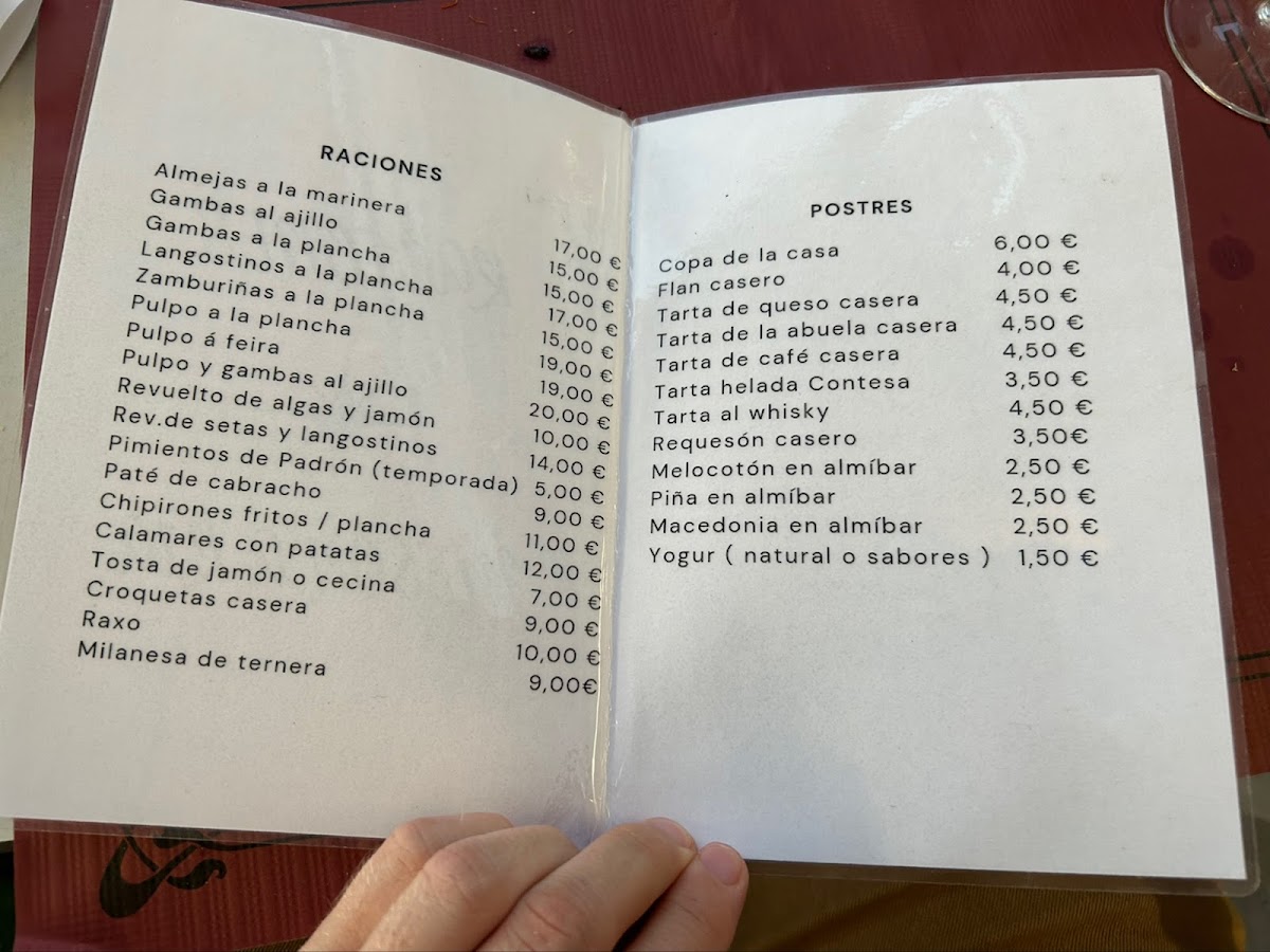 Menu The Estuary Meson Restaurant-6