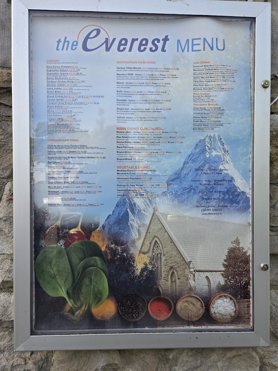 Menu The Everest Restaurant-8