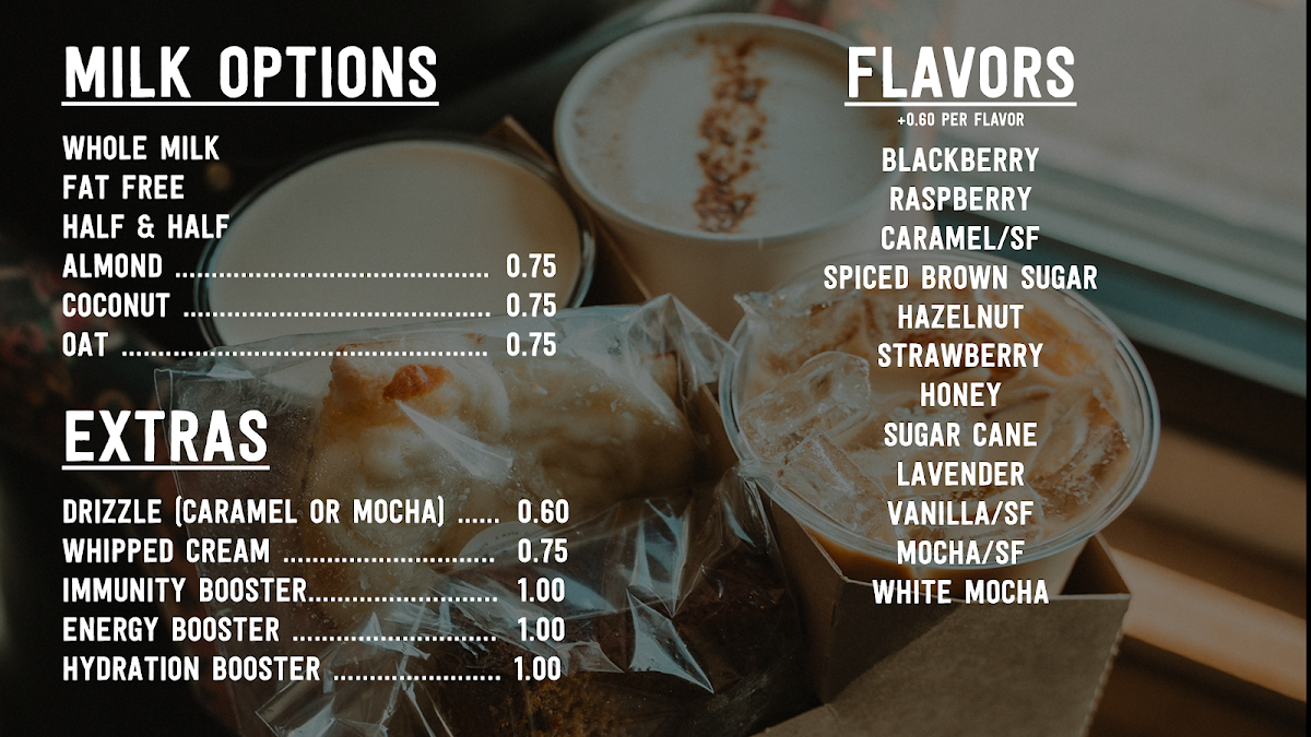 Menu The Exchange Coffee Co-2