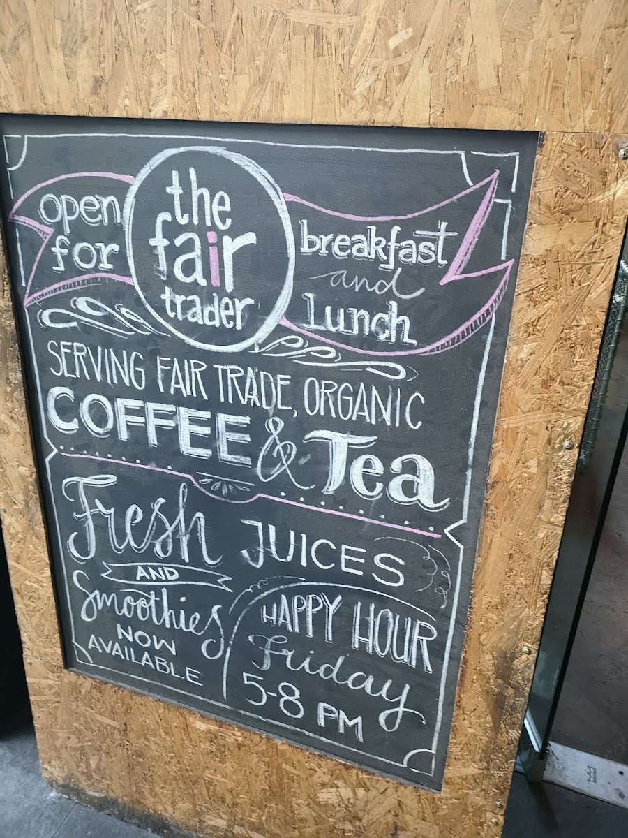 Menu The Fair Trader Café Bar-5