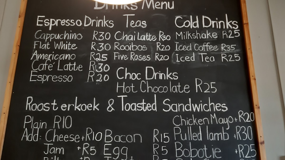 Menu The Farmhouse | Hofmeyr-6