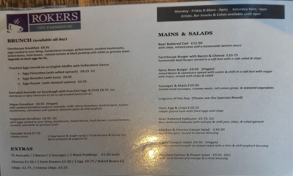 Menu The Farmhouse Restaurant-5