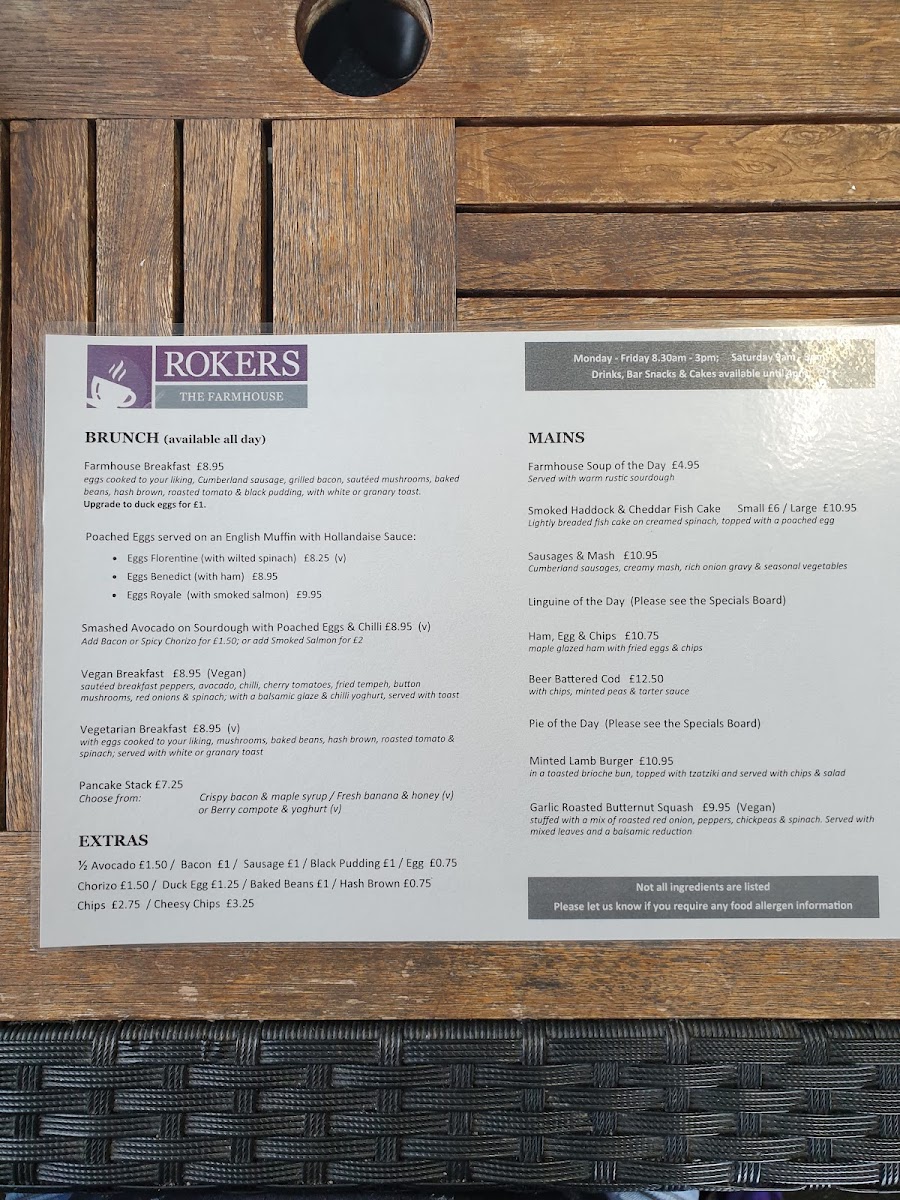 Menu The Farmhouse Restaurant-7