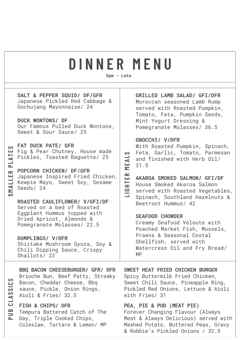 Menu The Fat Duck-1