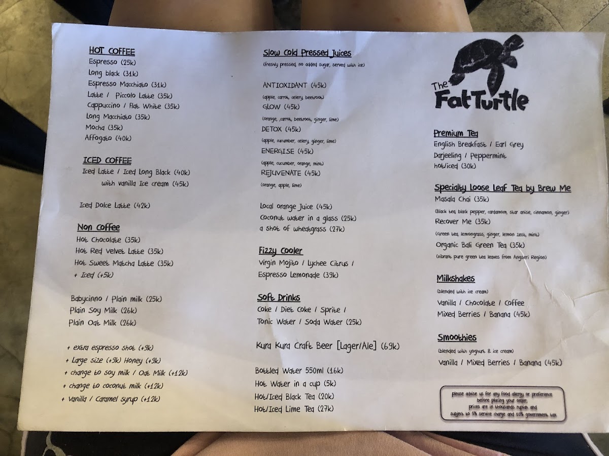 Menu The Fat Turtle-10
