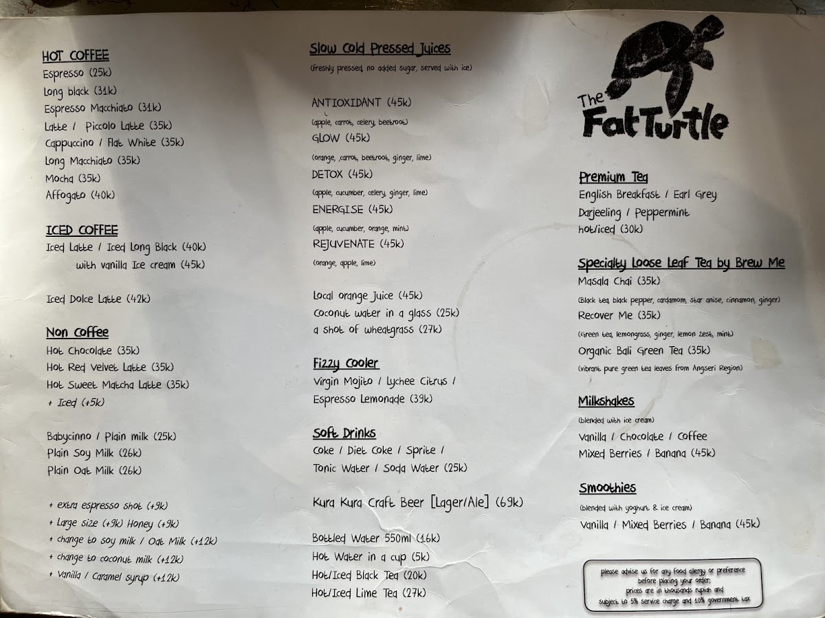 Menu The Fat Turtle-3