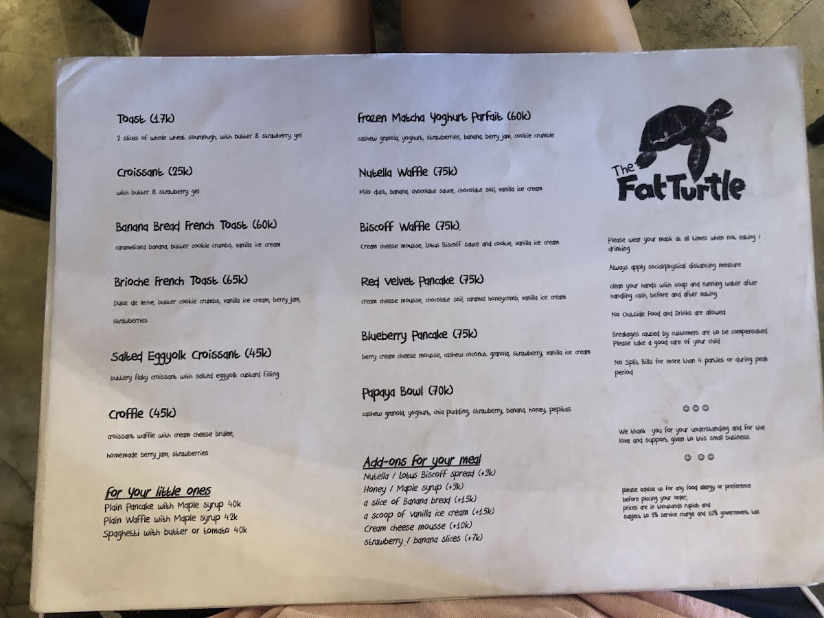 Menu The Fat Turtle-7