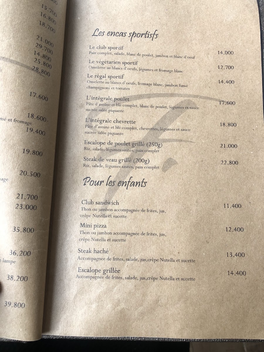 Menu The First Coffee & Resto-7