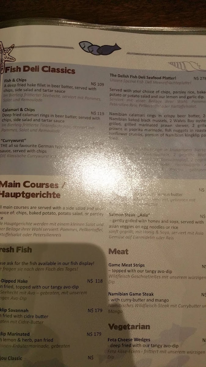 Menu The Fish Deli-7