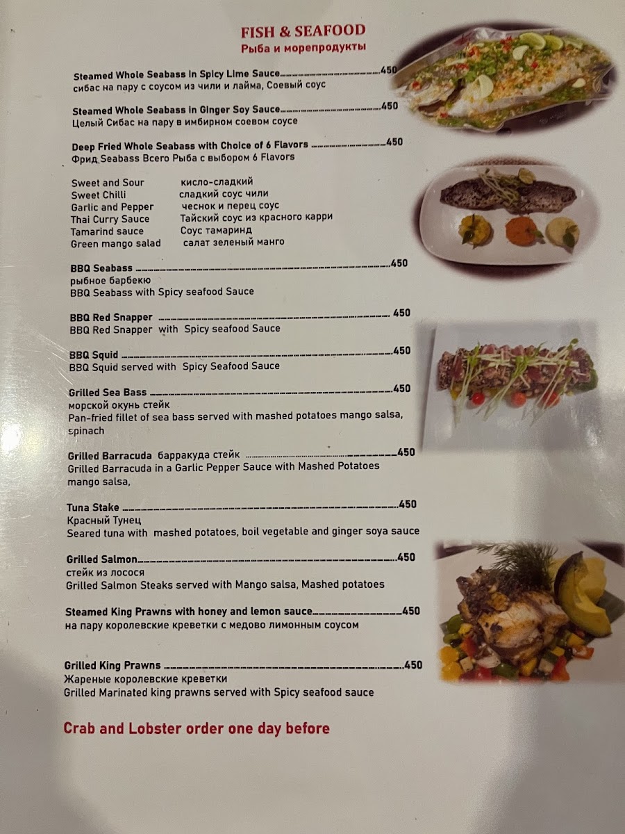 Menu The Fish Restaurant-6