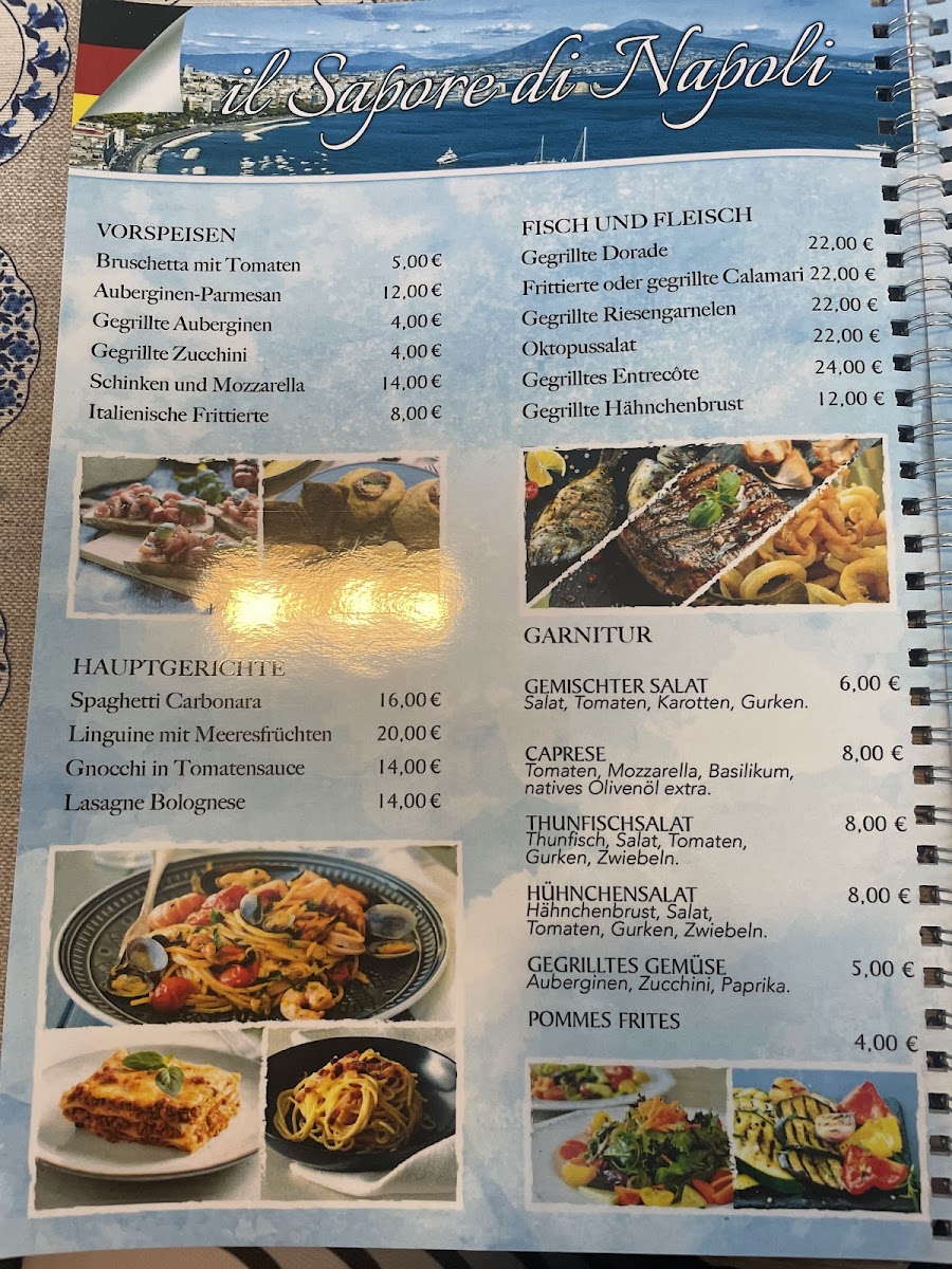 Menu The Flavor Of Naples-1