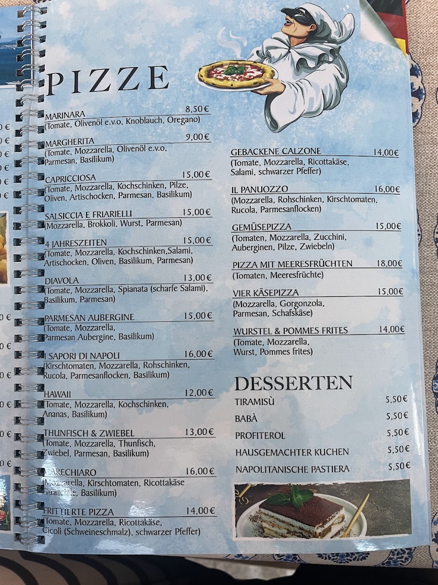 Menu The Flavor Of Naples-2
