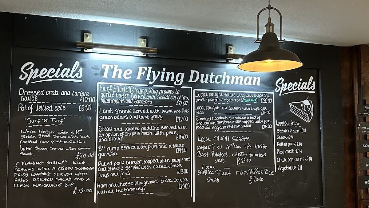 Menu The Flying Dutchman-10