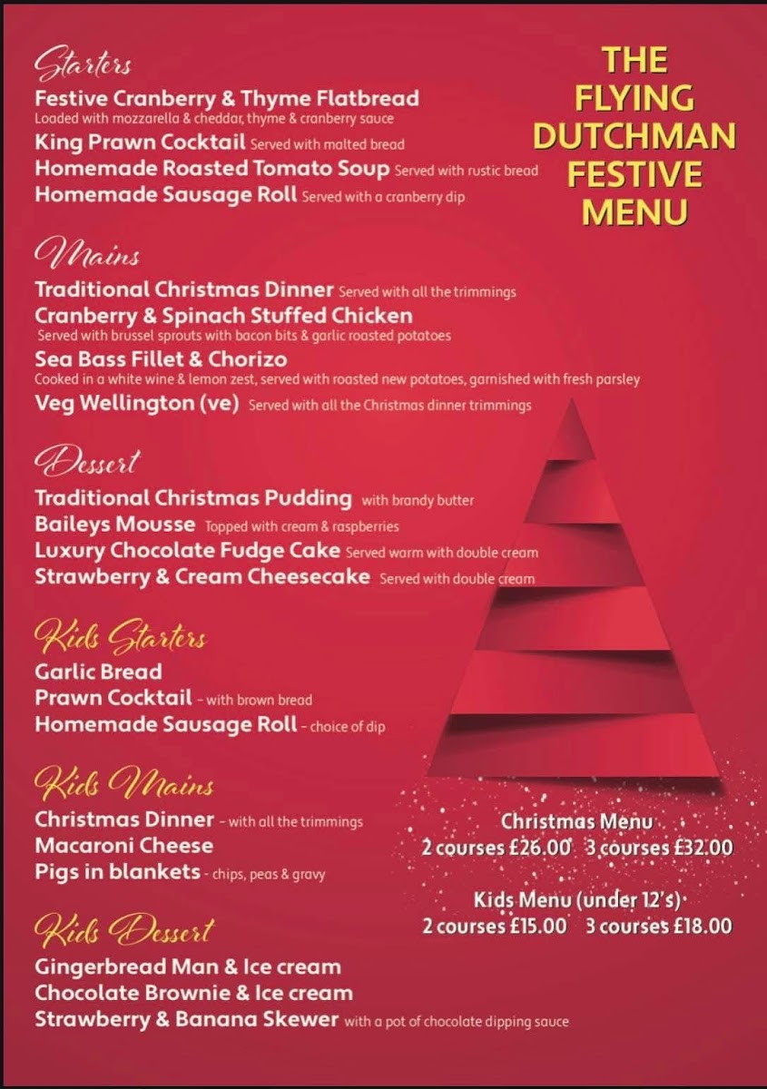 Menu The Flying Dutchman-2