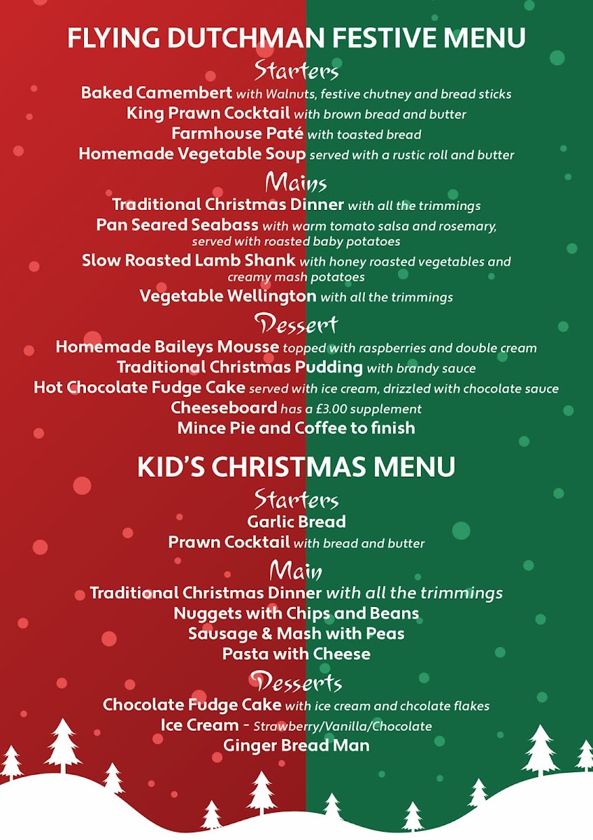Menu The Flying Dutchman-4