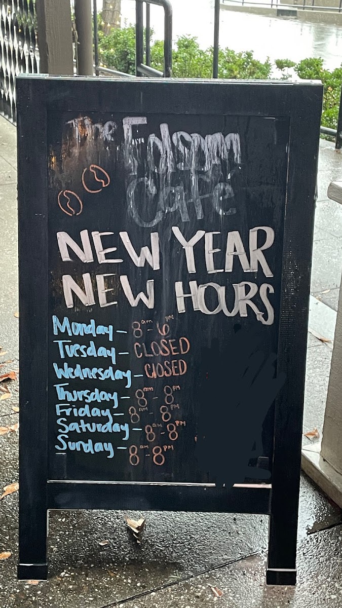 Menu The Folsom Cafe-1