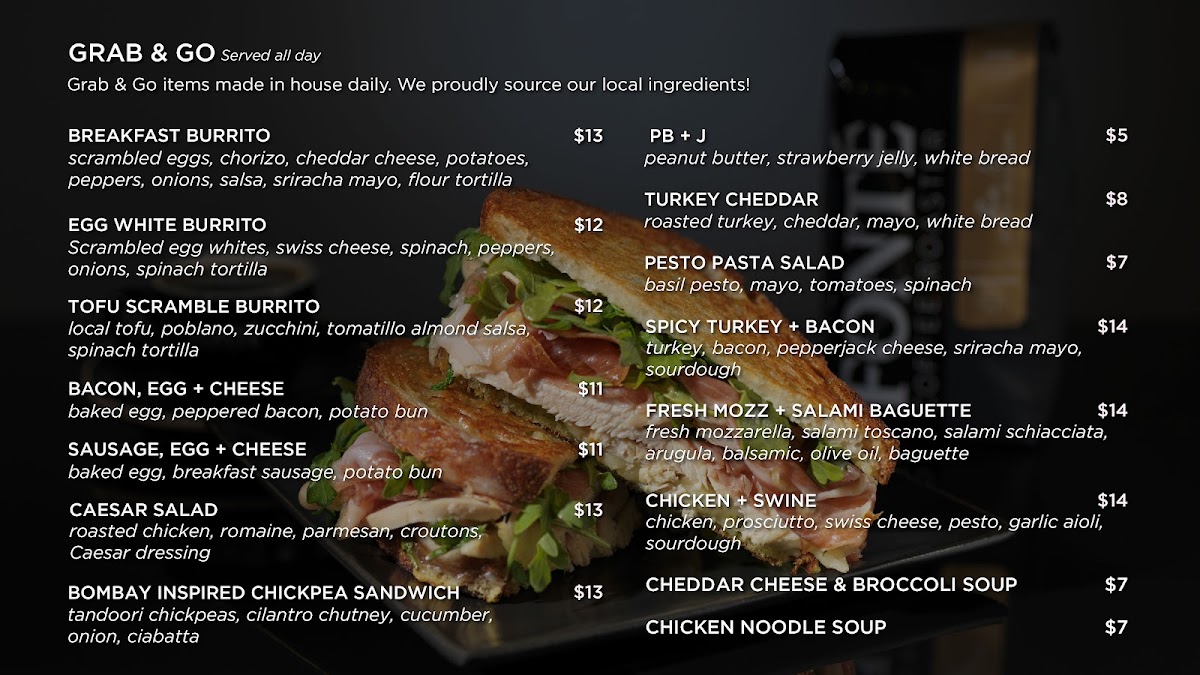 Menu The Fonte Bar At Rainier Square-7