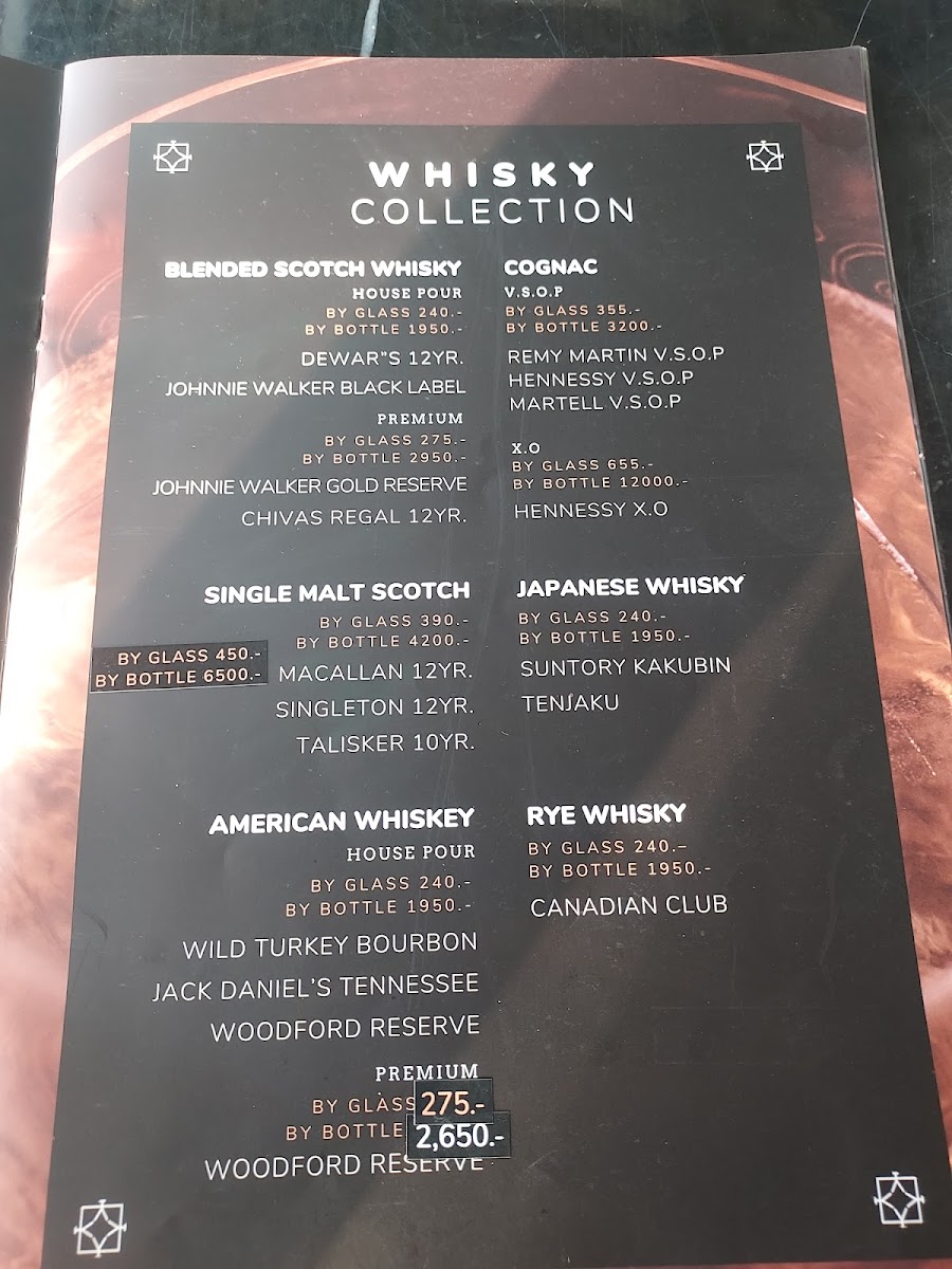 Menu The Forest By The Sky-1