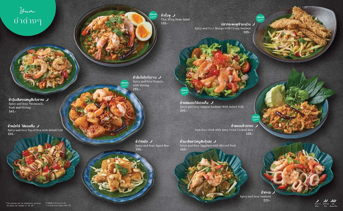 Menu The Forest By The Sky-10