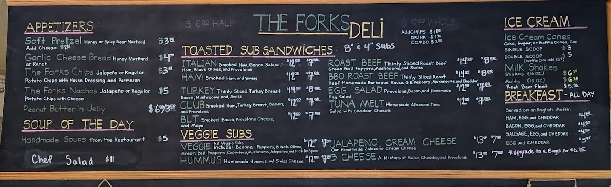 Menu The Forks Mercantile And Saloon-6