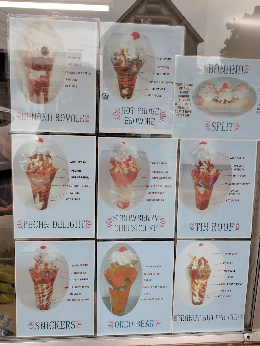 Menu The Freeze-6