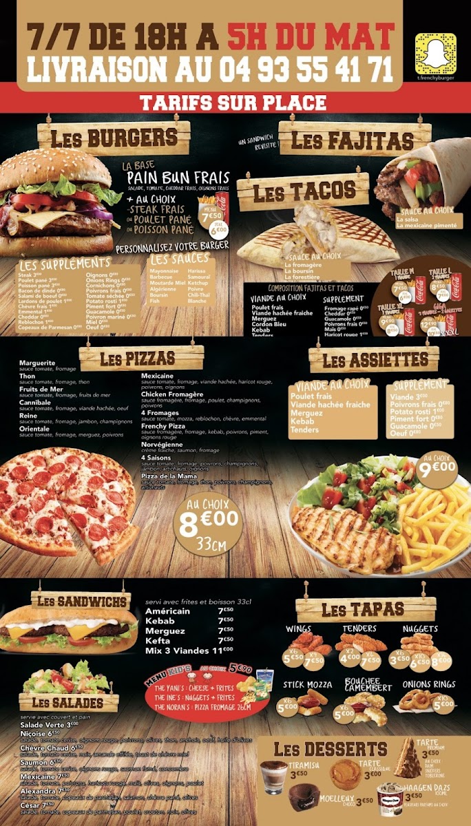Menu The Frenchy Burger-3