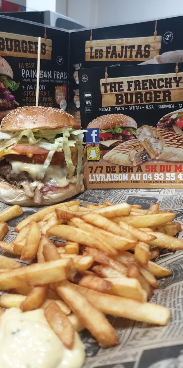 Menu The Frenchy Burger-8