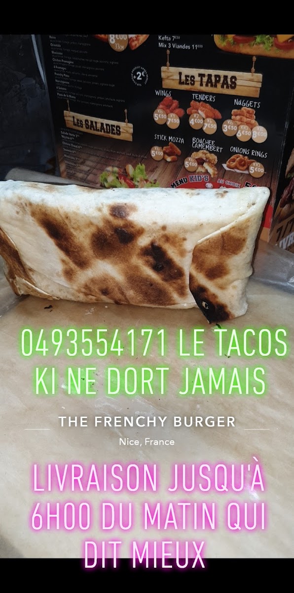 Menu The Frenchy Burger-9