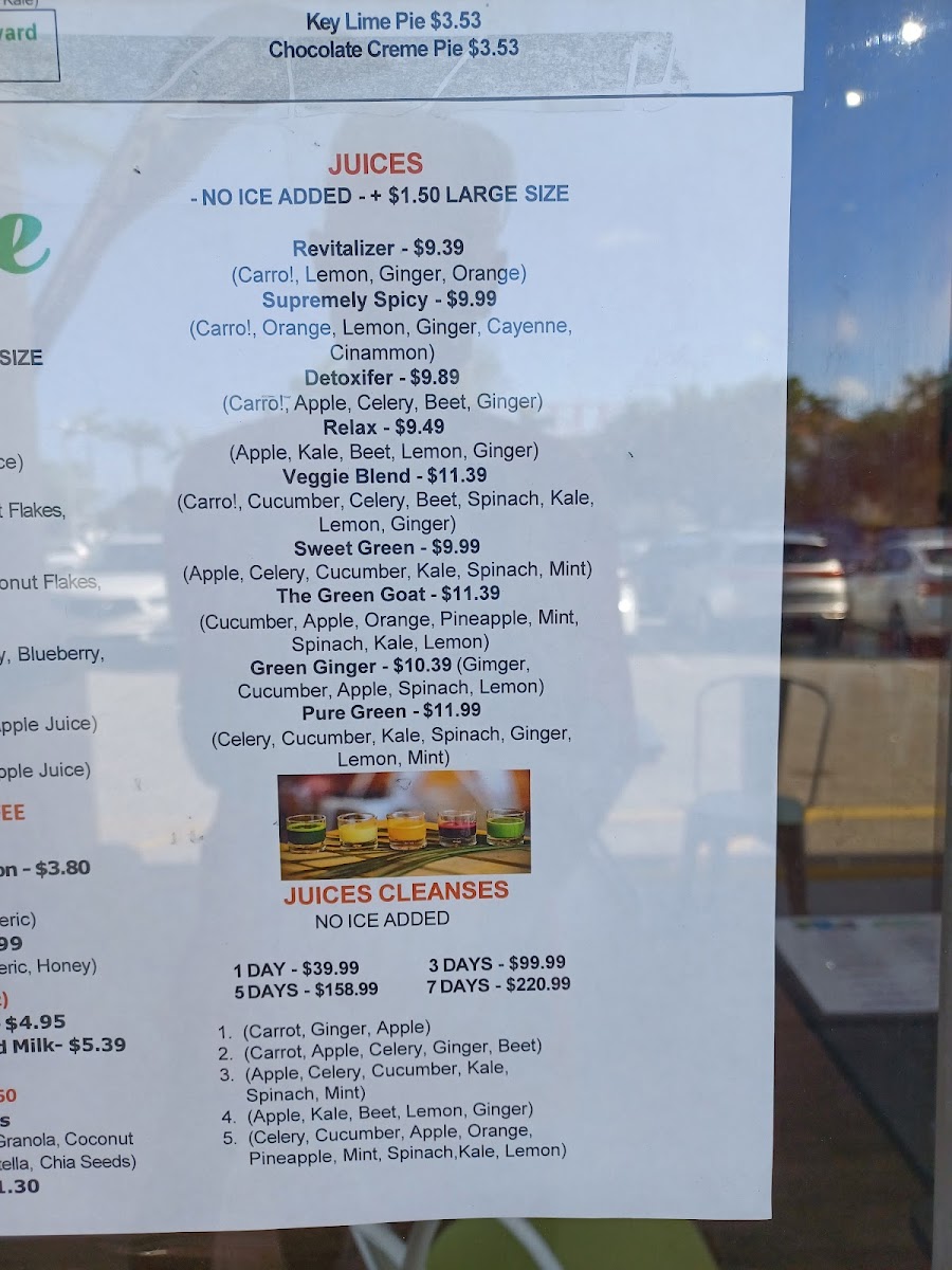 Menu The Fresh Squeeze-2