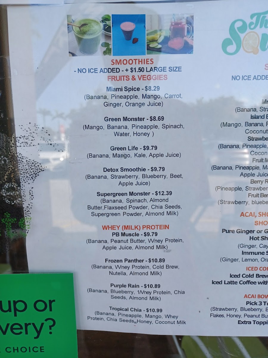 Menu The Fresh Squeeze-3