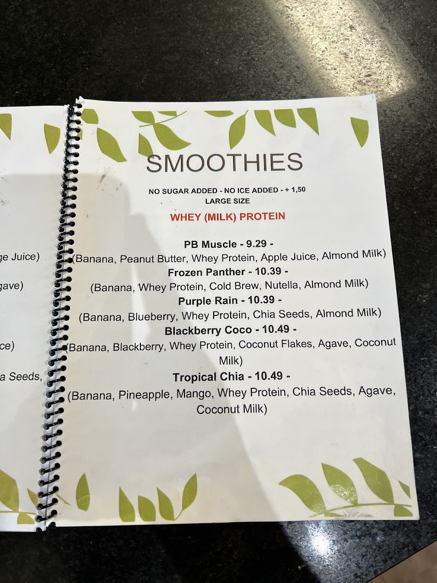 Menu The Fresh Squeeze-8
