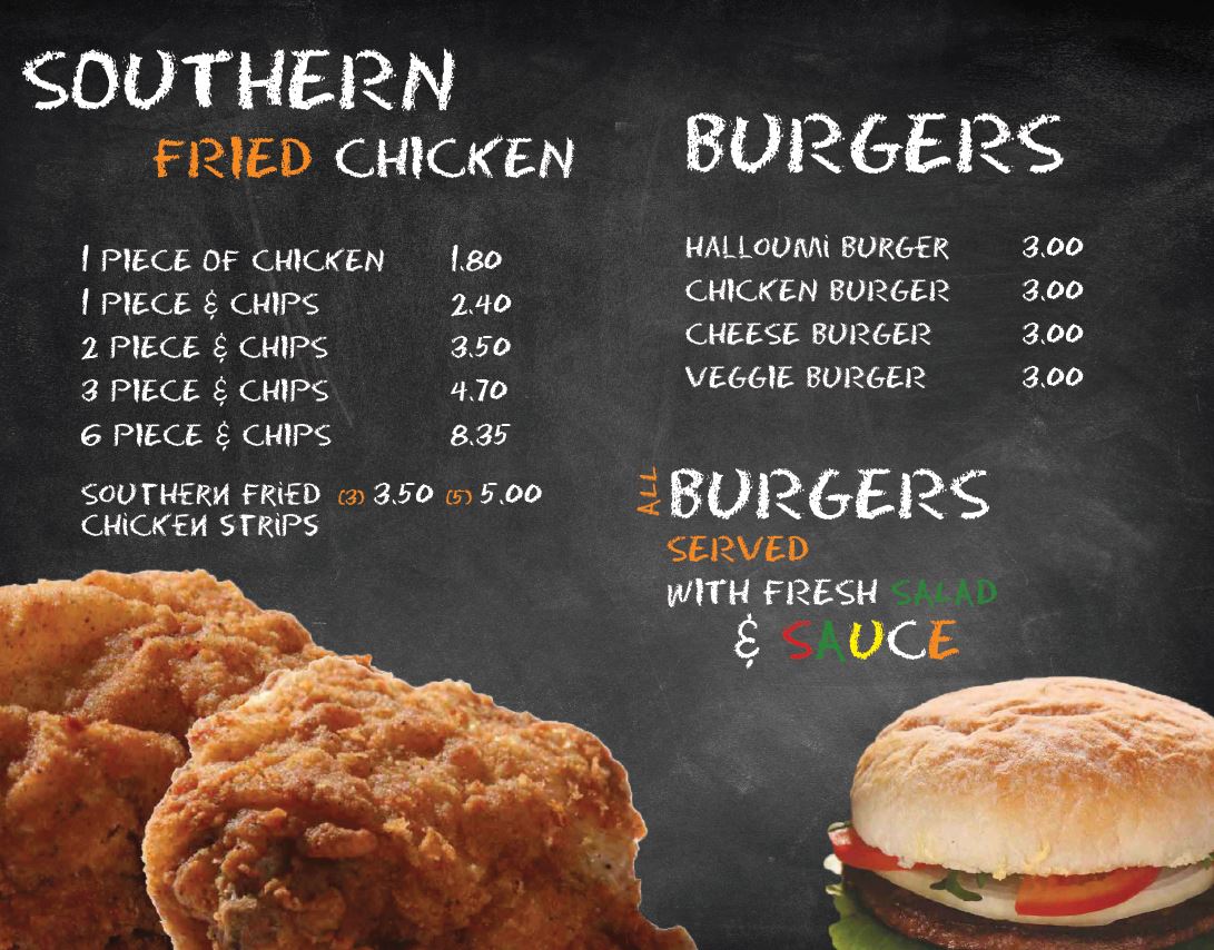Menu The Fryers Club-1