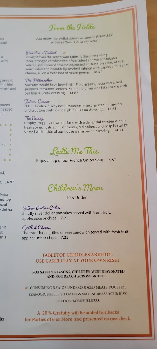 Menu The Funky Brunch Cafe-6