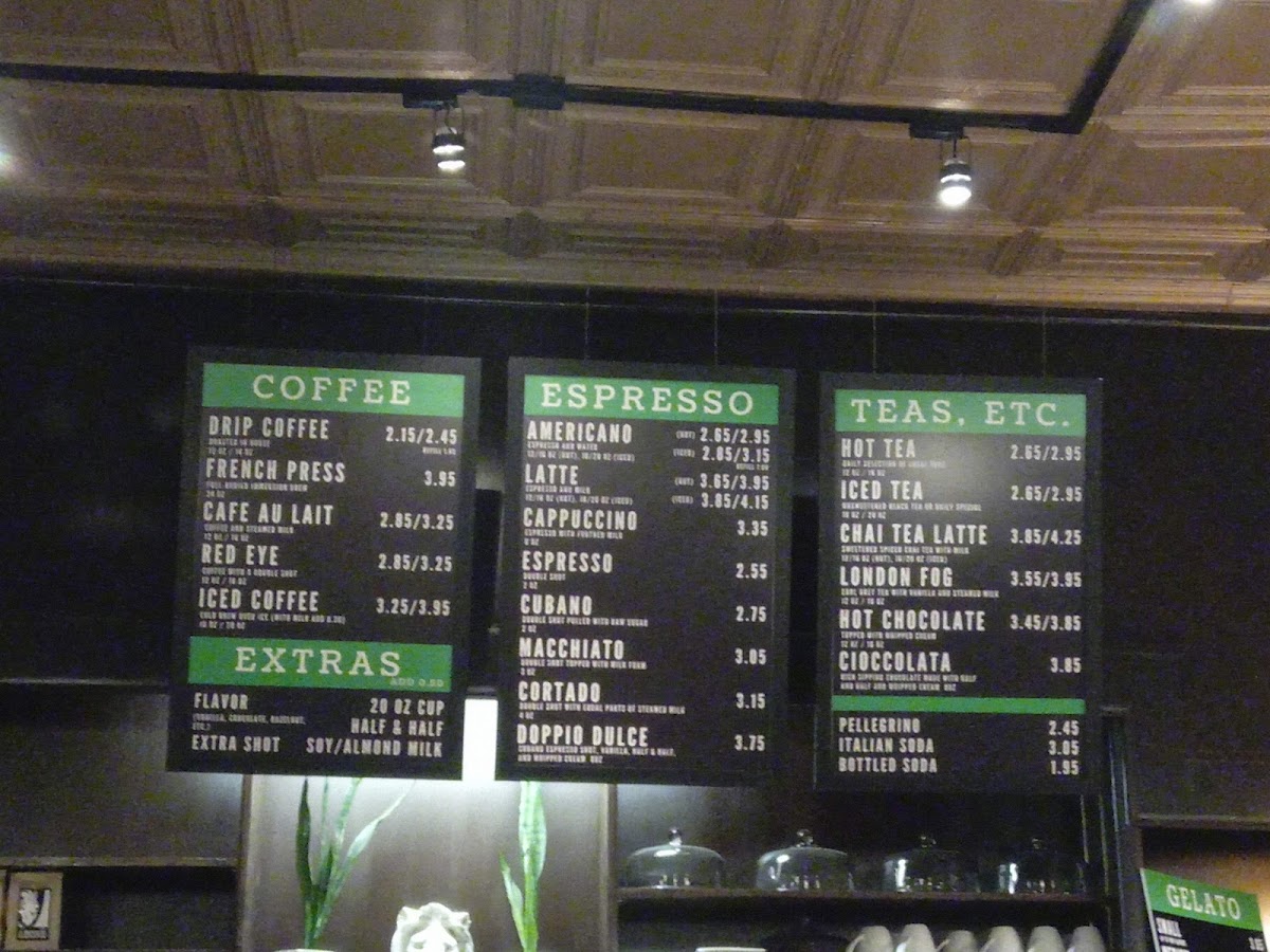Menu The Gelateria-8