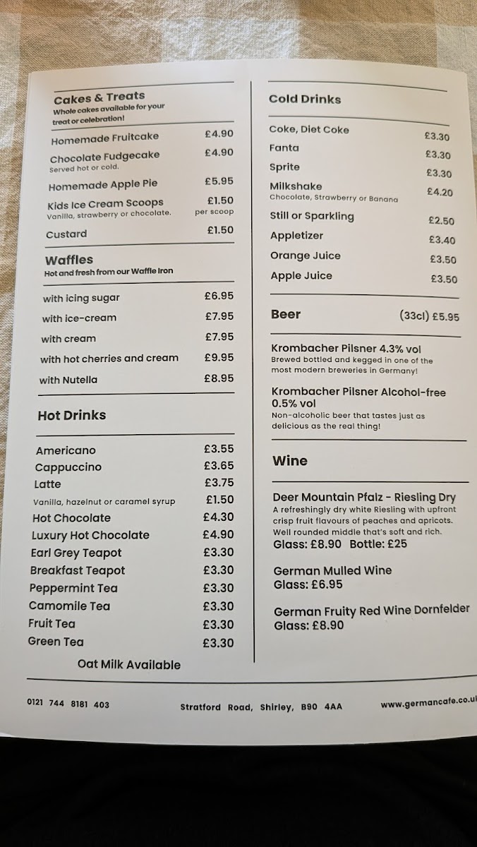 Menu The German Cafe-2