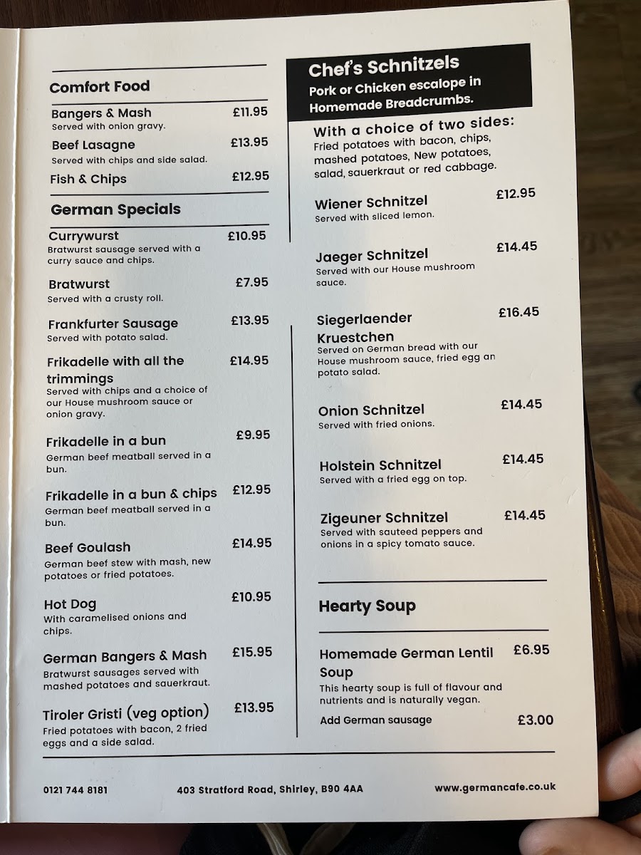 Menu The German Cafe-4