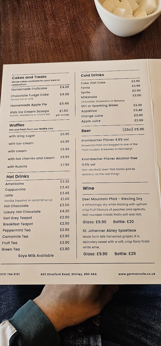 Menu The German Cafe-8