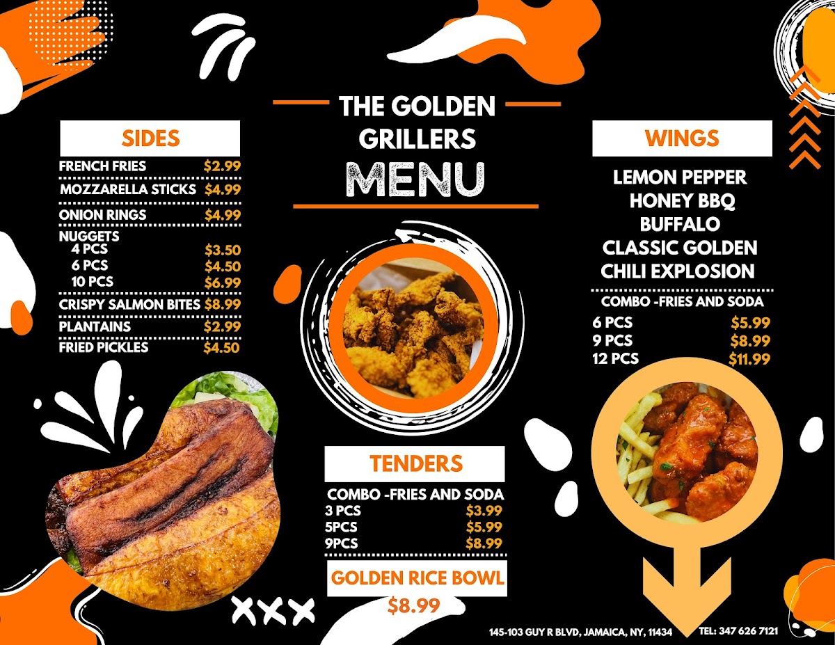 Menu The Golden Grillers - Halal-3