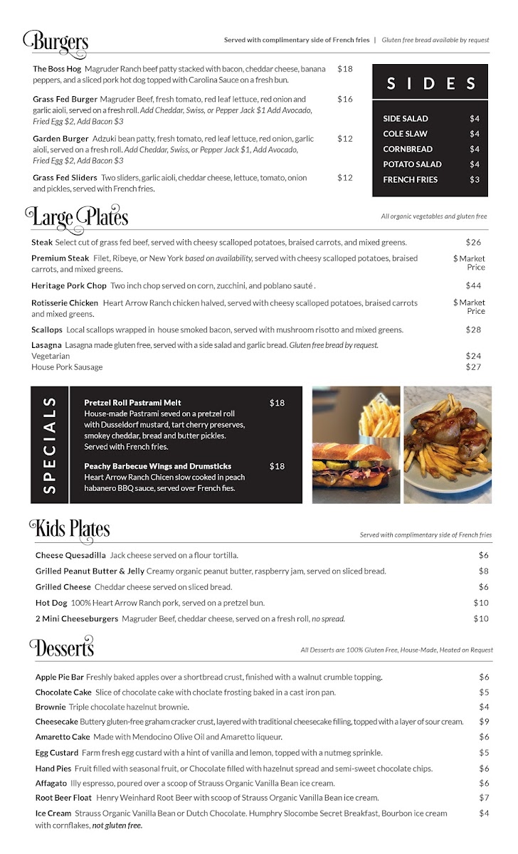 Menu The Golden Pig-4